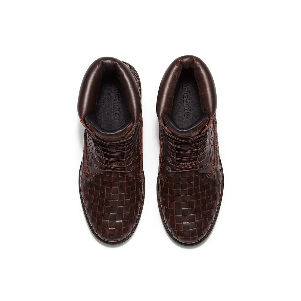 6 Inch Premium Lace Up Boot 'Dark Brown'