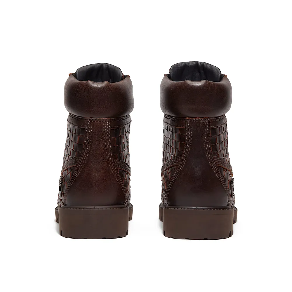 6 Inch Premium Lace Up Boot 'Dark Brown'