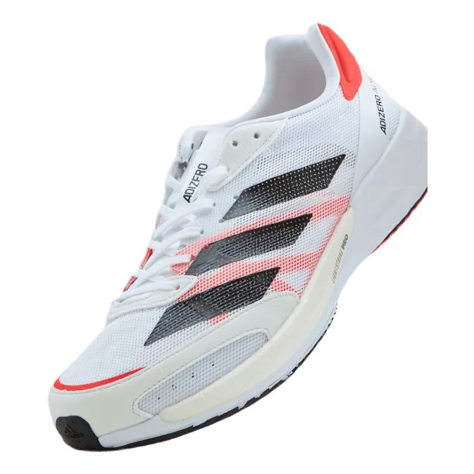 Adizero Adios 6 Tokyo Shoes Cloud White / Core Black / Solar Red