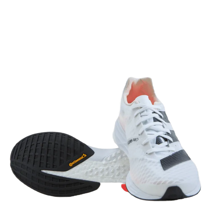 Adizero Pro Cloud White / Core Black / Solar Red