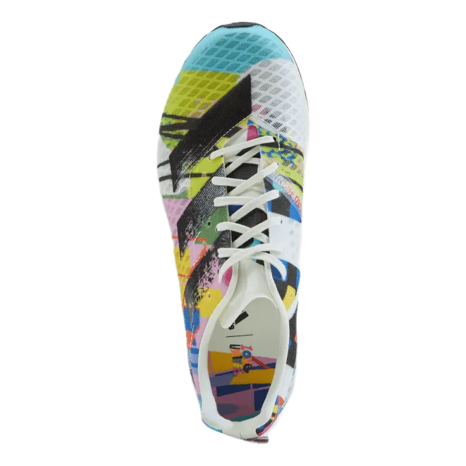 Adizero Pro Off White / Core Black / Light Purple