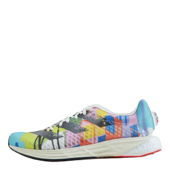 Adizero Pro Off White / Core Black / Light Purple