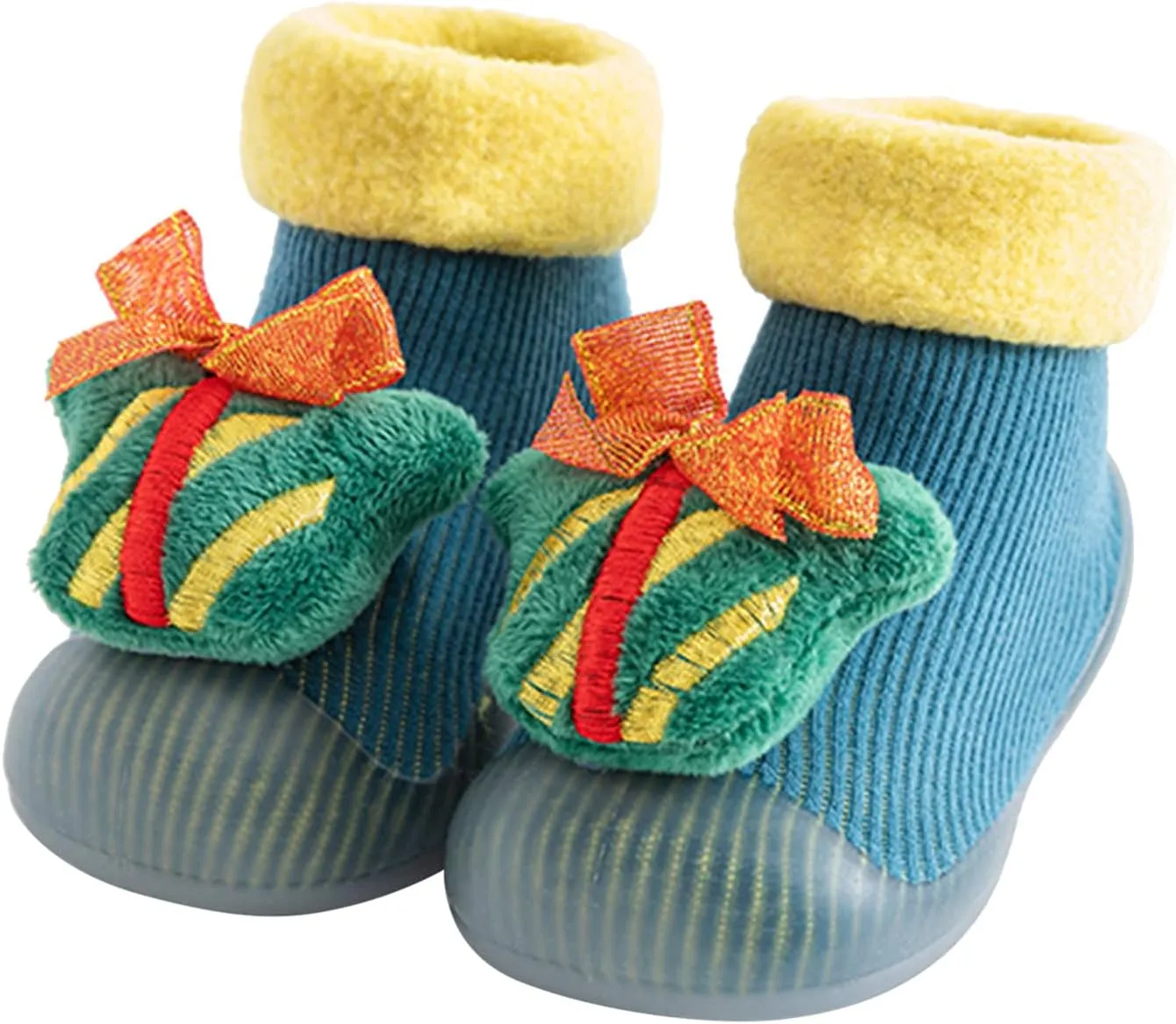 Baby Girl Shoes,Toddler Baby Kids Boys Girls Christmas 3D Socks Shoes Cartoon Slipper Prewalker Shoes Girls Shoes