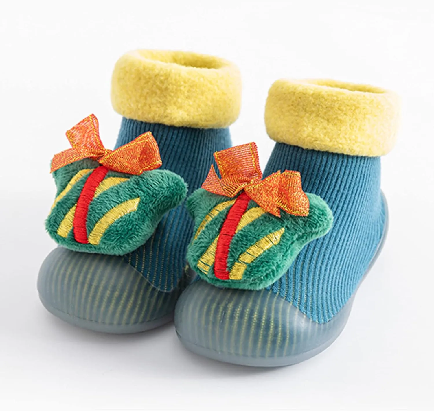 Baby Girl Shoes,Toddler Baby Kids Boys Girls Christmas 3D Socks Shoes Cartoon Slipper Prewalker Shoes Girls Shoes