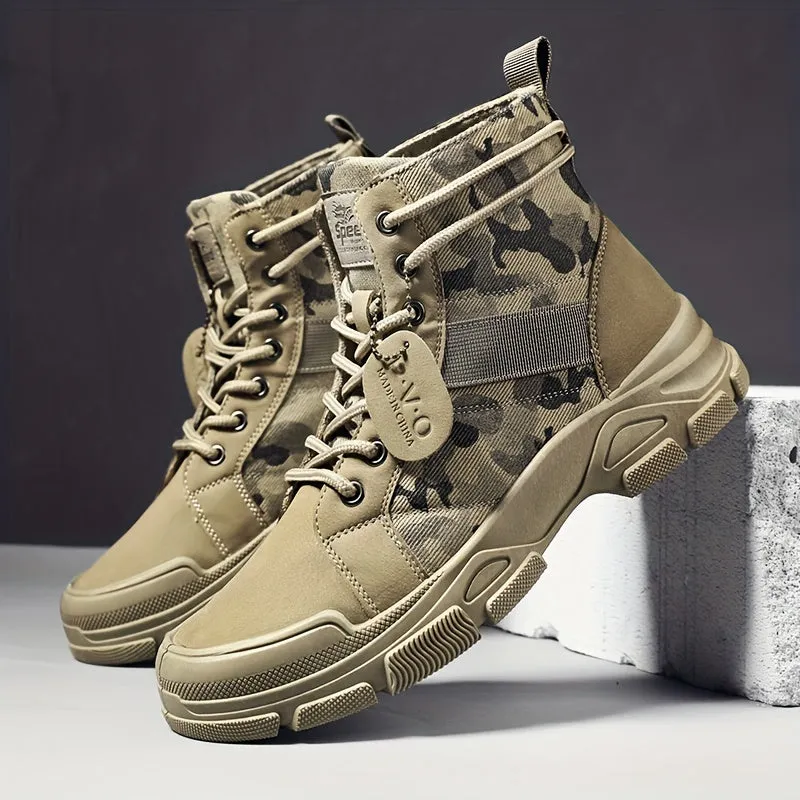 BACKWOODS | Men's Warm Fleece-Lined Camouflage Boots