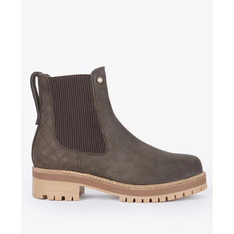 Barbour Heather Ladies Chelsea Boots - Dark Brown