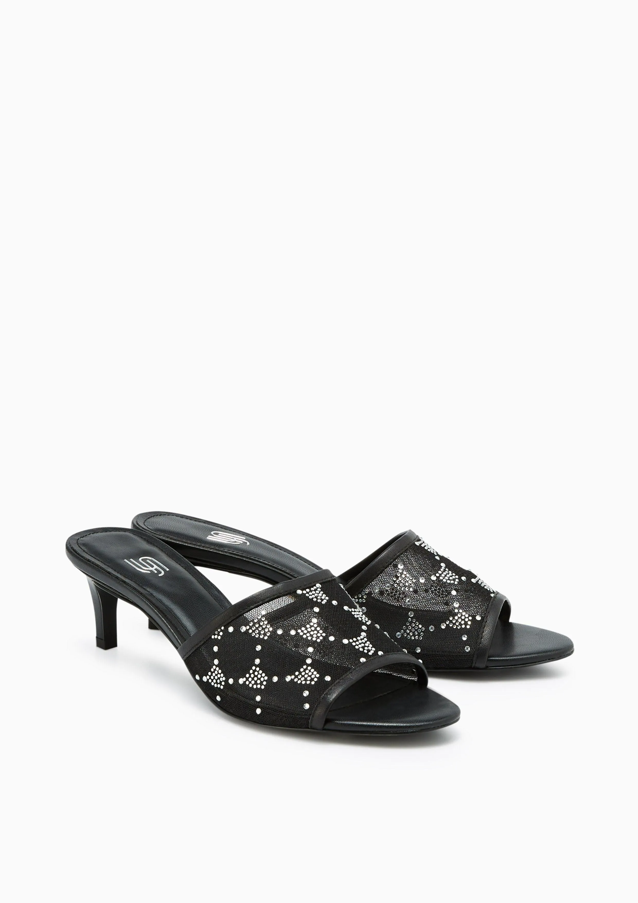 Becca Infinite Mid Heels Black