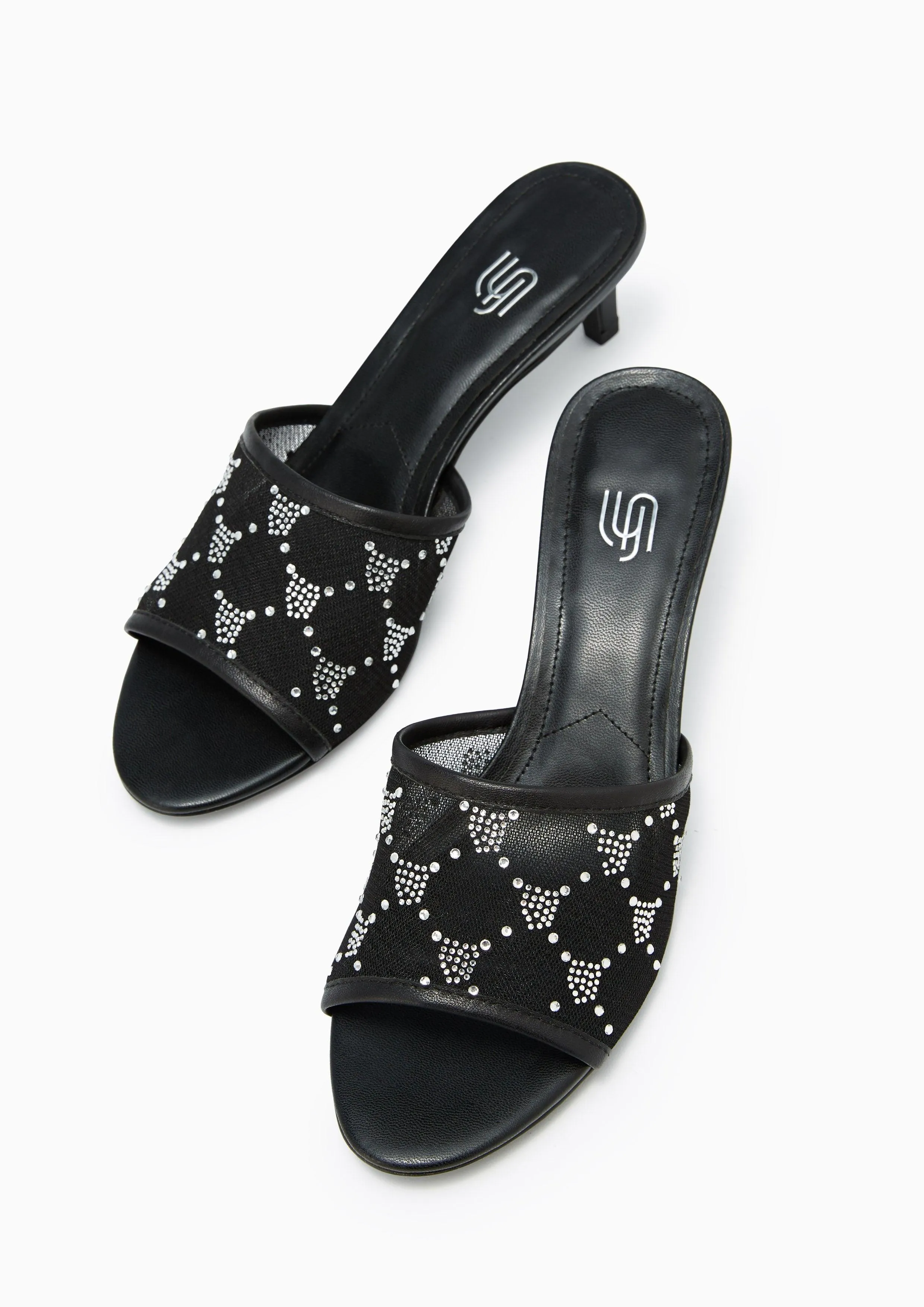 Becca Infinite Mid Heels Black