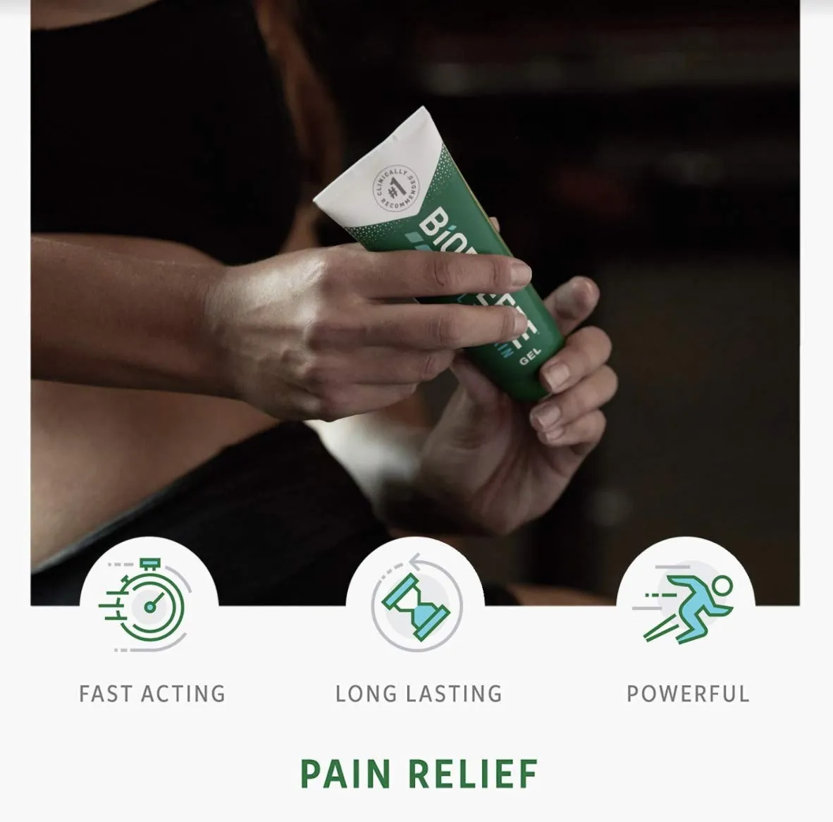 Biofreeze Pain Relieving Gel, 59ml Tube, 2 Pack Bundle, Cooling Topical Analgesic, On-the-Go Use, Long Lasting, Soothing, Targeted Pain Relief, Cold Therapy, Fast Acting for Muscle, Joint, & Back Pain Pack of 2