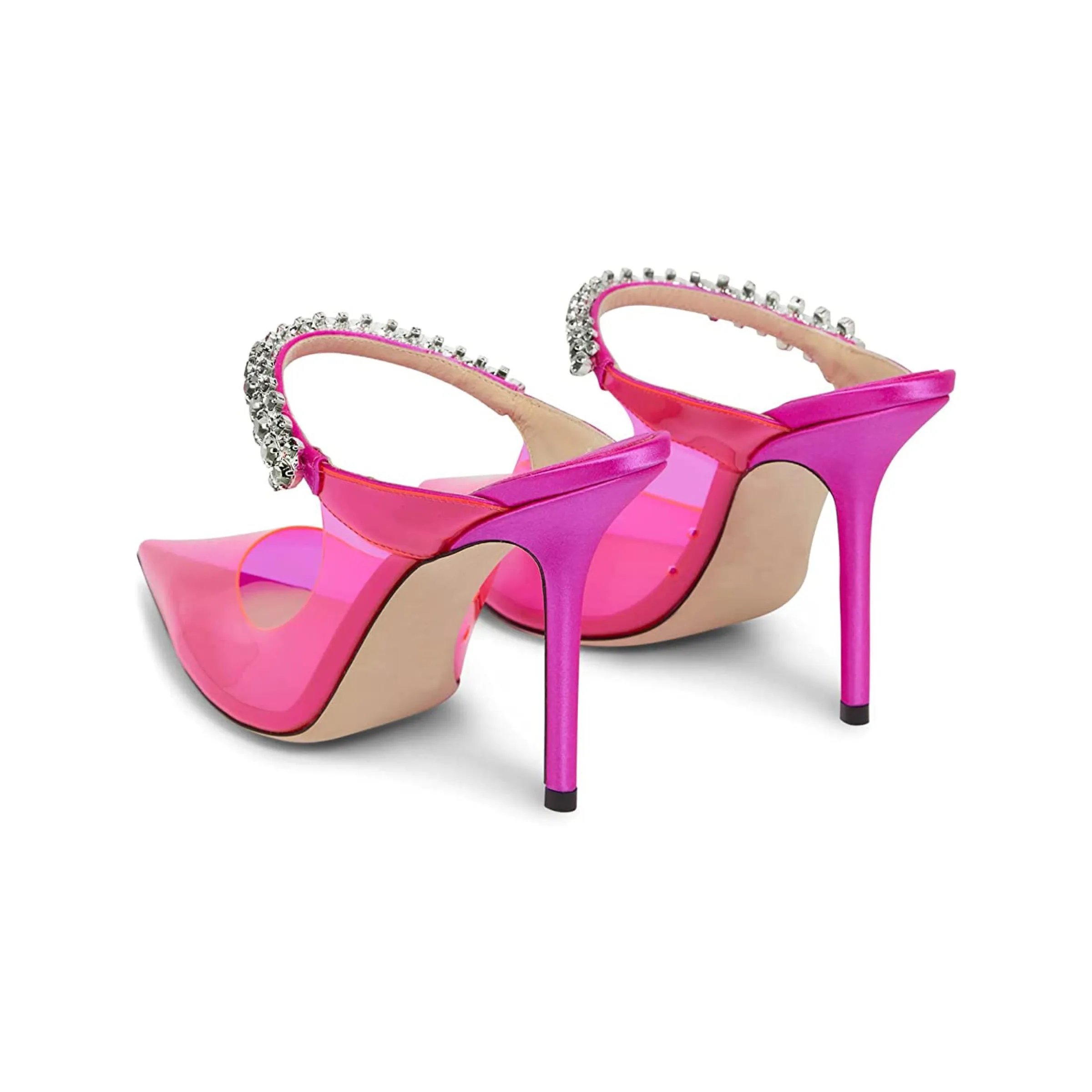 Bling Neon Mules