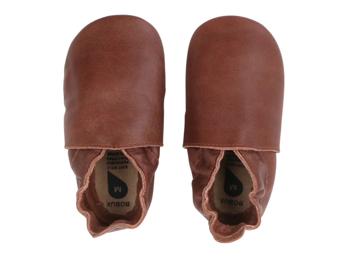 Bobux Soft Sole Simple Shoe (Toffee)