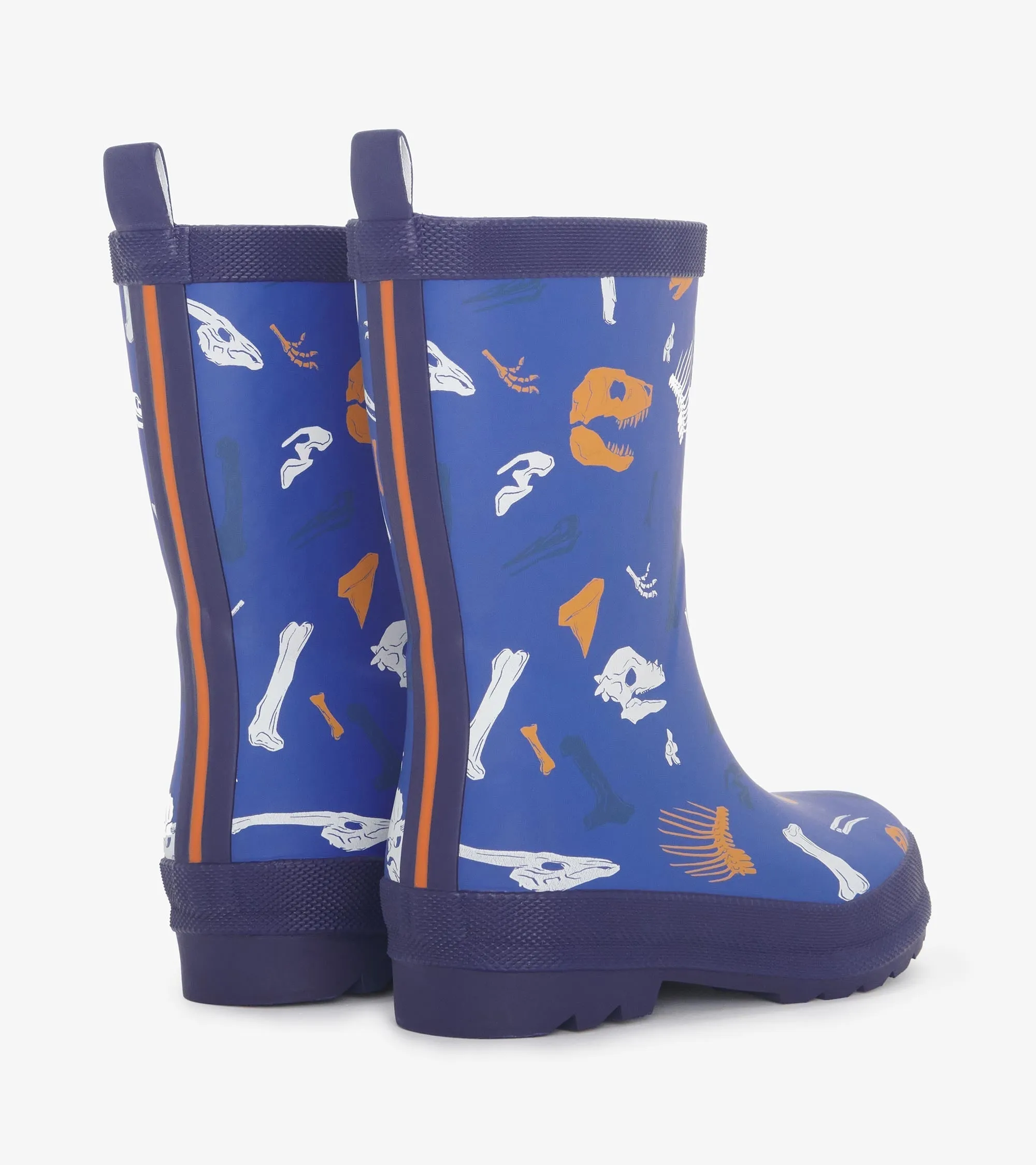 Boys Dino Fossils Matte Wellies