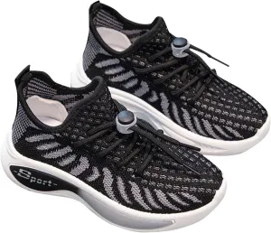 Boys Girls Mesh Breathable Sneakers Kids Toddler Lightweight Non-Slip Hook and Loop Causal Toddler Size 8 Girls Shoes