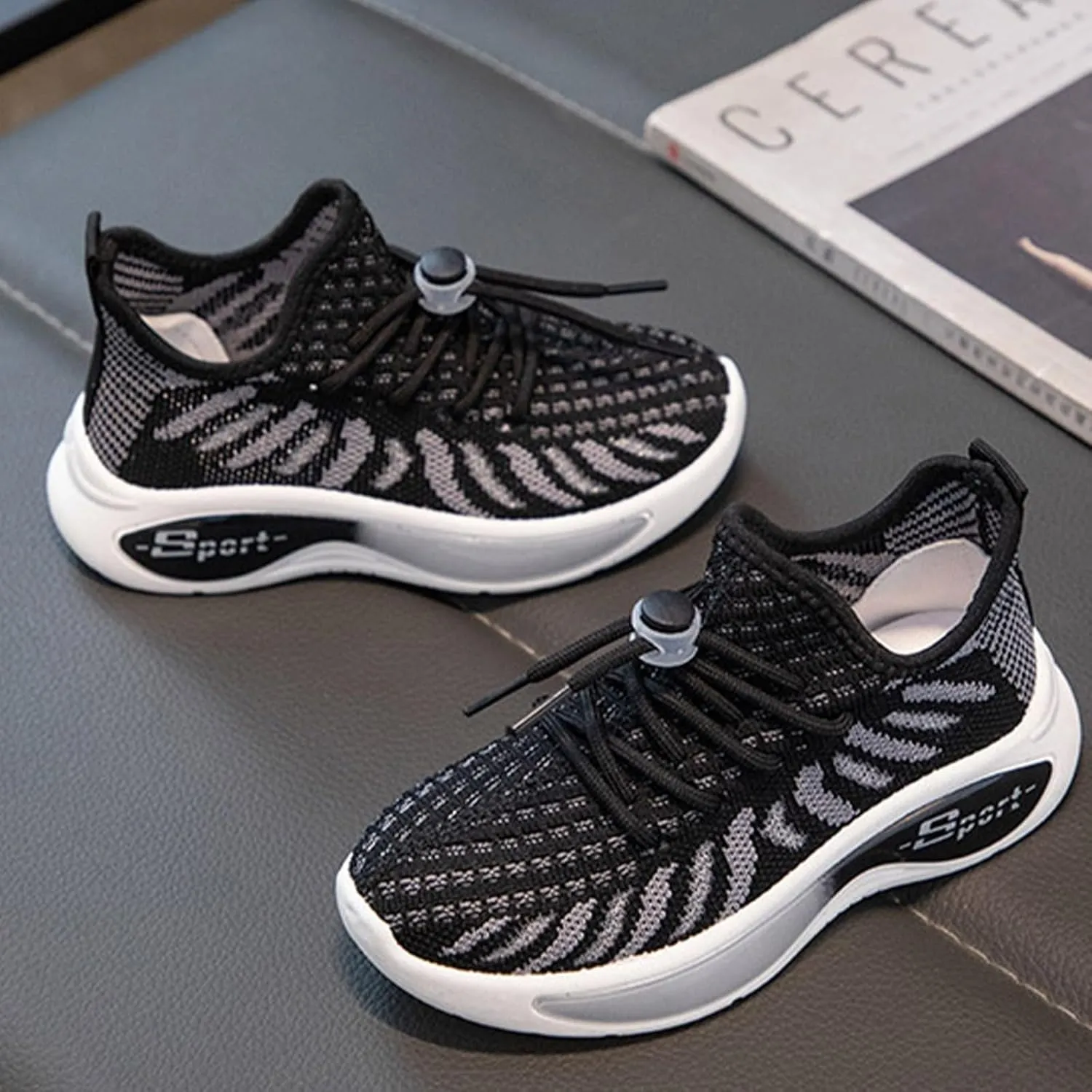 Boys Girls Mesh Breathable Sneakers Kids Toddler Lightweight Non-Slip Hook and Loop Causal Toddler Size 8 Girls Shoes