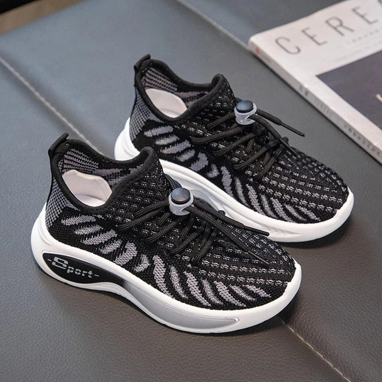 Boys Girls Mesh Breathable Sneakers Kids Toddler Lightweight Non-Slip Hook and Loop Causal Toddler Size 8 Girls Shoes