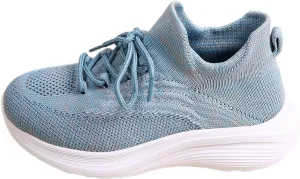 Boys Sneakers High Top Athletic Shoes Breathable Knit Casual Footwear Soft Sole for Outdoor Activities Comfortable Stretch Socks Sneakers for Kids
