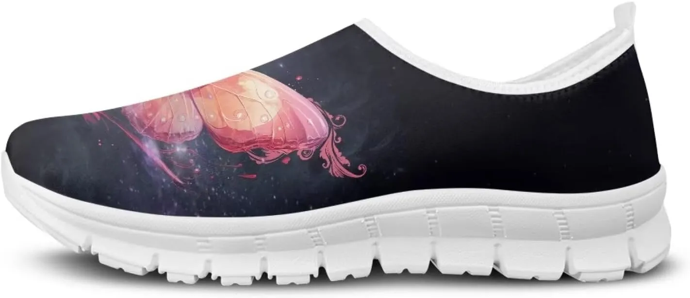 Breathable Casual Shoes for Women Comfort Lightweight Sneakers Non Slip Low Cut Shoes Slip On Loafers Indoor Outdoor Walking Running Sports Travel Shoes US 5.5-11.5