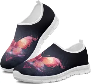 Breathable Casual Shoes for Women Comfort Lightweight Sneakers Non Slip Low Cut Shoes Slip On Loafers Indoor Outdoor Walking Running Sports Travel Shoes US 5.5-11.5