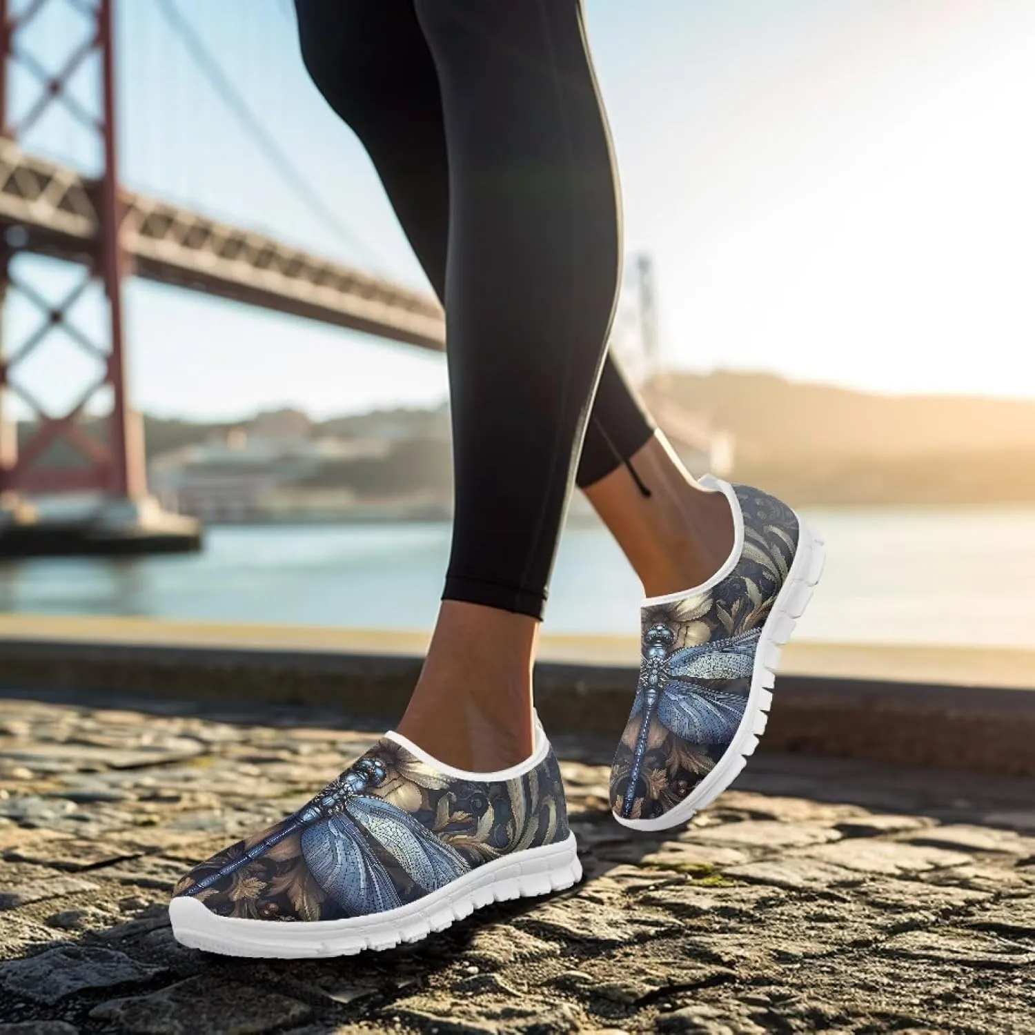 Breathable Casual Shoes for Women Comfort Lightweight Sneakers Non Slip Low Cut Shoes Slip On Loafers Indoor Outdoor Walking Running Sports Travel Shoes US 5.5-11.5