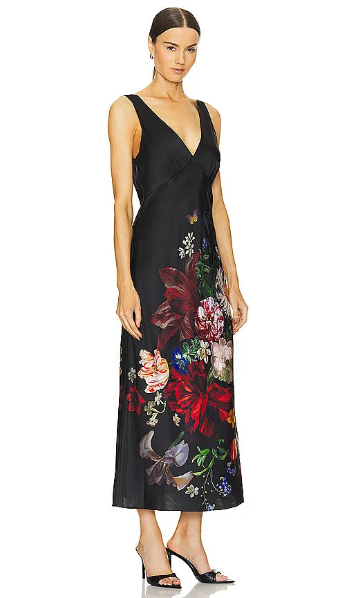Camilla Slip Dress in Black
