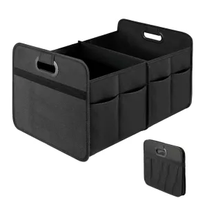 Car Trunk Organizer, 2 Compartment Waterproof Storage