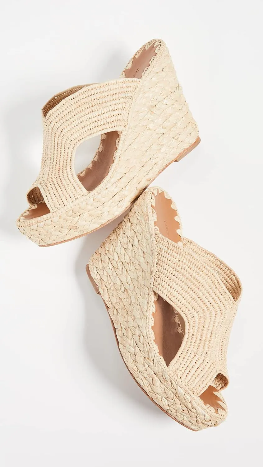Carrie Forbes Women's Lina Wedge Mules
