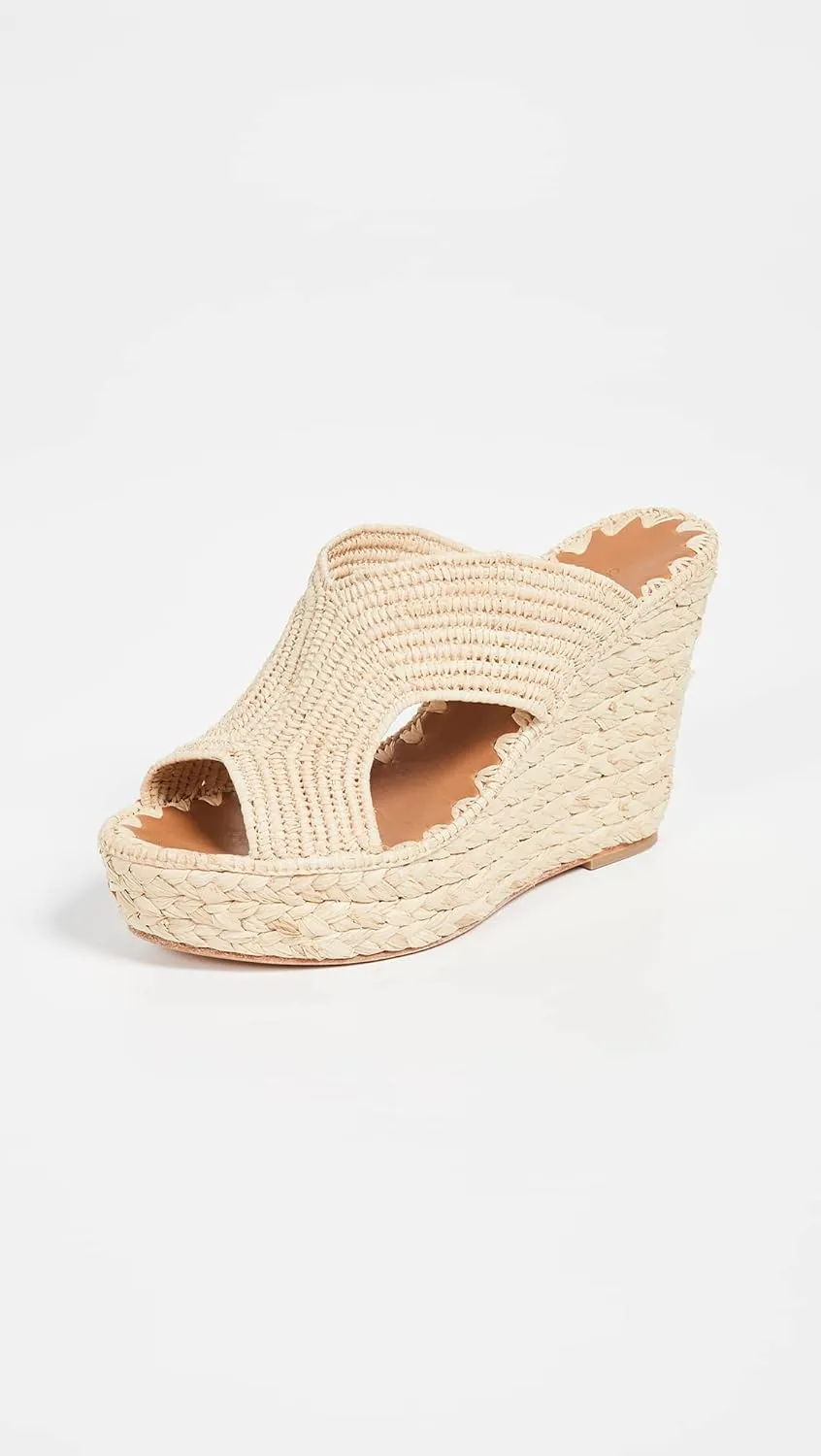 Carrie Forbes Women's Lina Wedge Mules