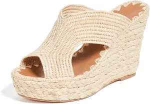 Carrie Forbes Women's Lina Wedge Mules