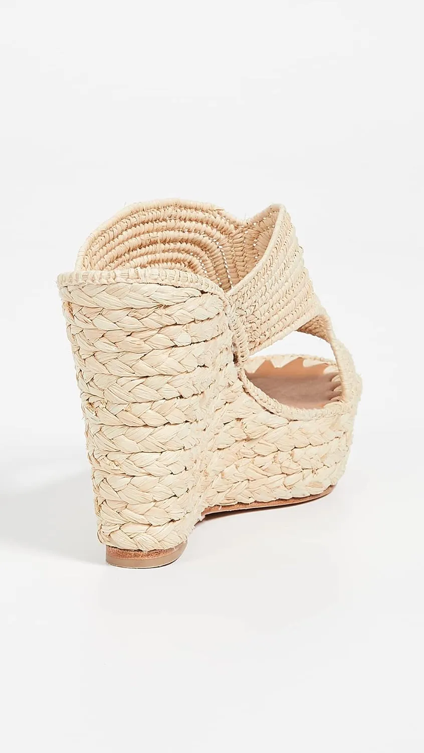 Carrie Forbes Women's Lina Wedge Mules