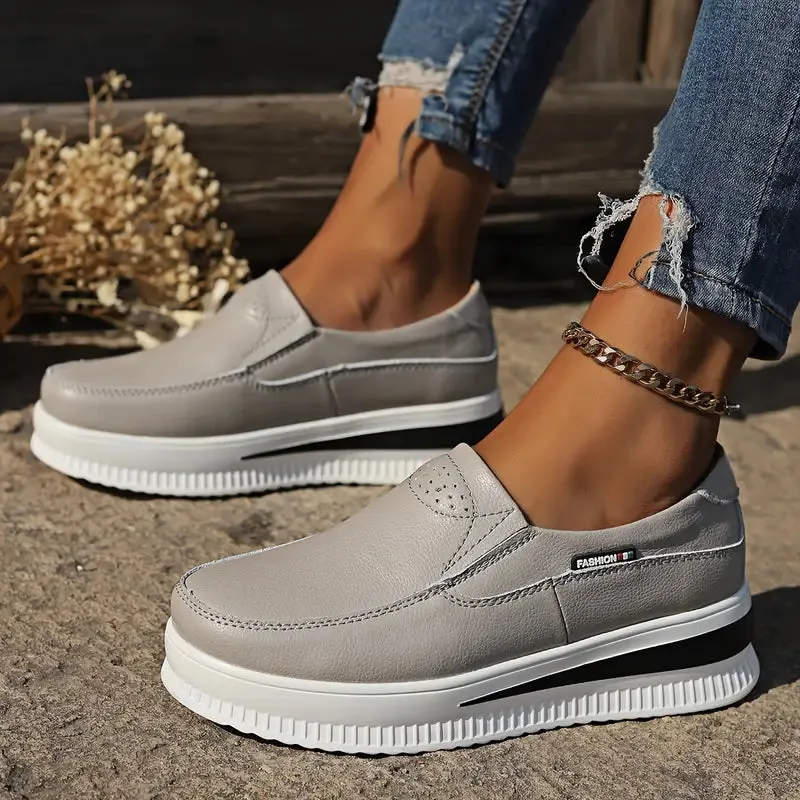 Casual instapper - Lichtgewicht comfortschoenen met ronde neus