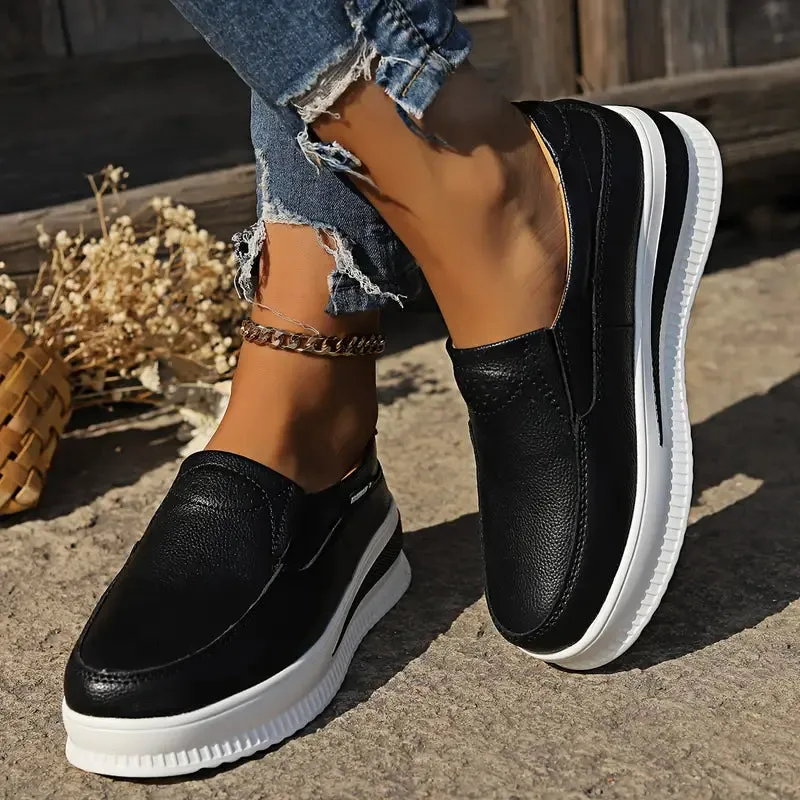Casual instapper - Lichtgewicht comfortschoenen met ronde neus