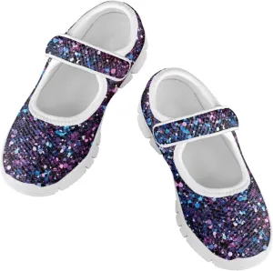 chaqlin Kids Casual Shoes Boys Girls Lightweight Running Walking Flat Mary Jane Shoes Breathable Non Slip Sports Sneakers for School