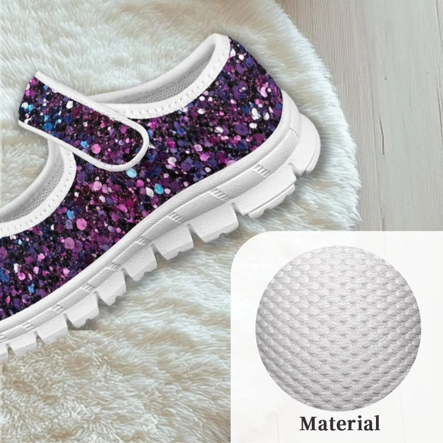 chaqlin Kids Casual Shoes Boys Girls Lightweight Running Walking Flat Mary Jane Shoes Breathable Non Slip Sports Sneakers for School