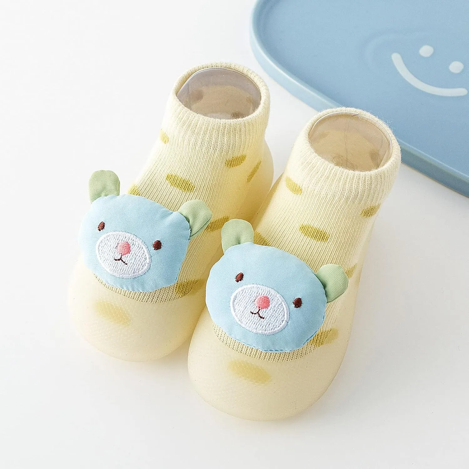 Children Toddler Toddler Shoes Spring and Summer Boys and Girls Socks Shoes Soft Soles Non Slip Baby White Sneakers