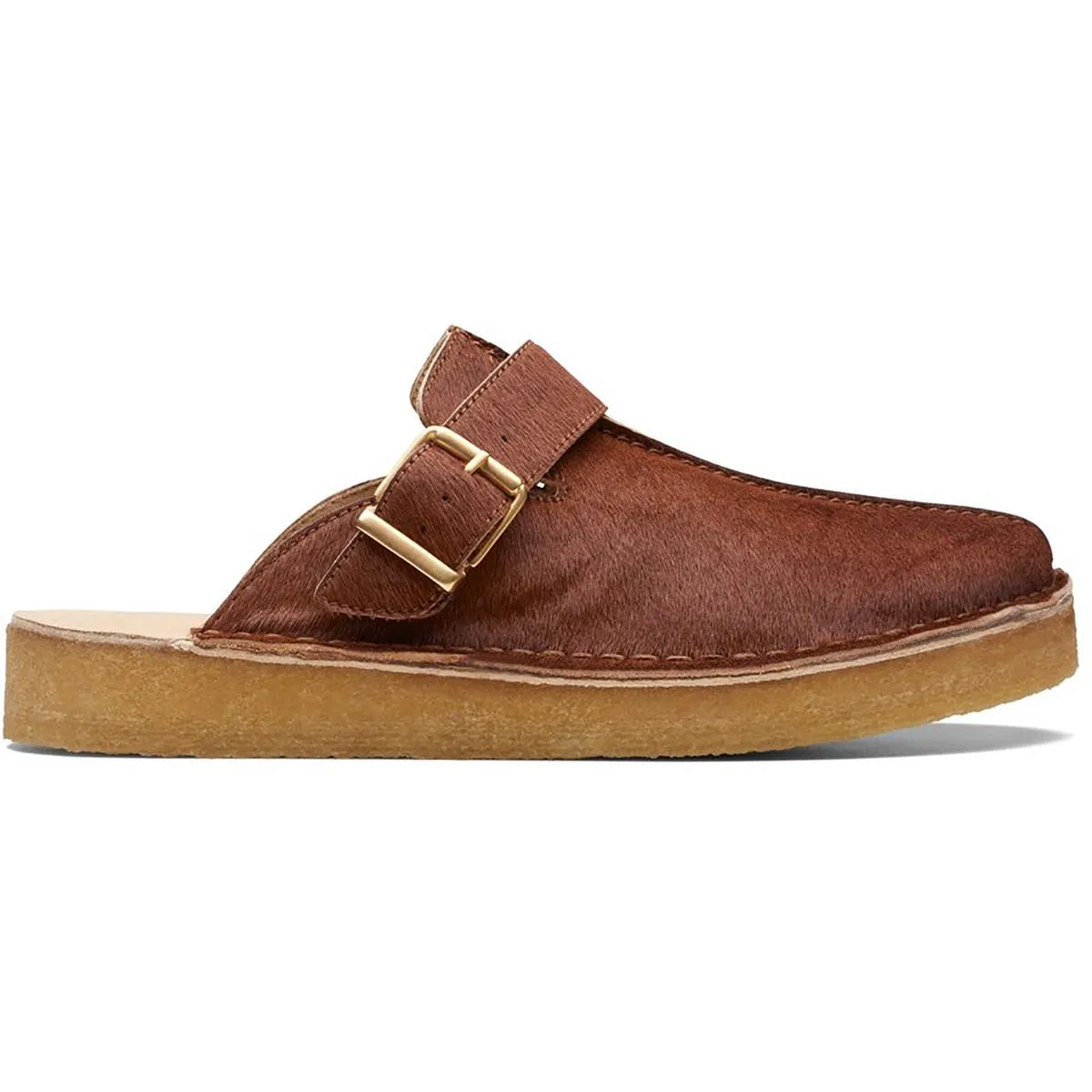 Clarks Mens Trek Mule Leather Slip On Mules