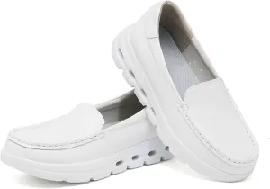 Comfortable Women's Nurses Shoes Breathable Anti-Slip Restaurant Service Shoes Soft Bottom Shock Absorption Ladies Medical Work Shoes