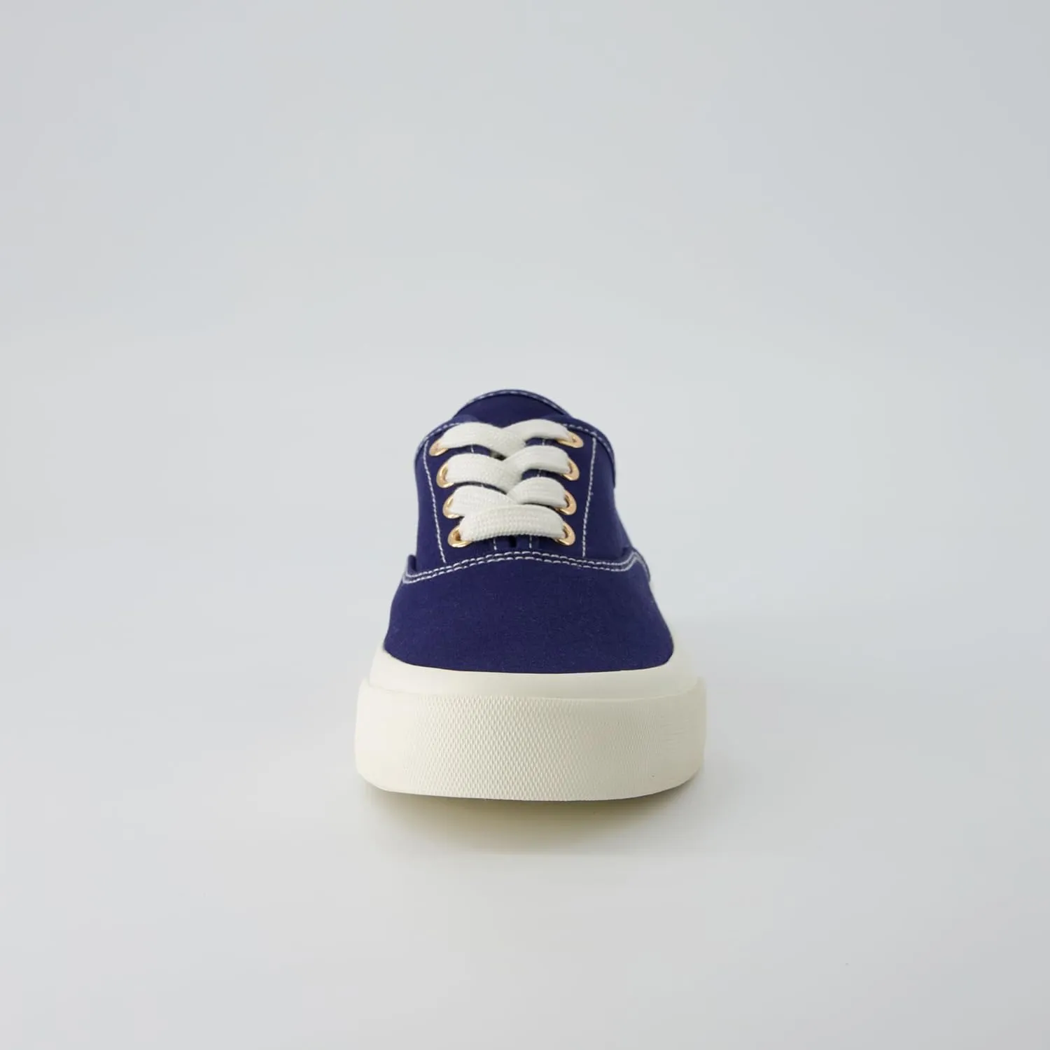 CUSHIONAIRE Womens Freshman Canvas Lace-Up Sneaker with Memory Foam, Wide Widths Available | Casual Walking Shoes, Lightweight & Comfortable