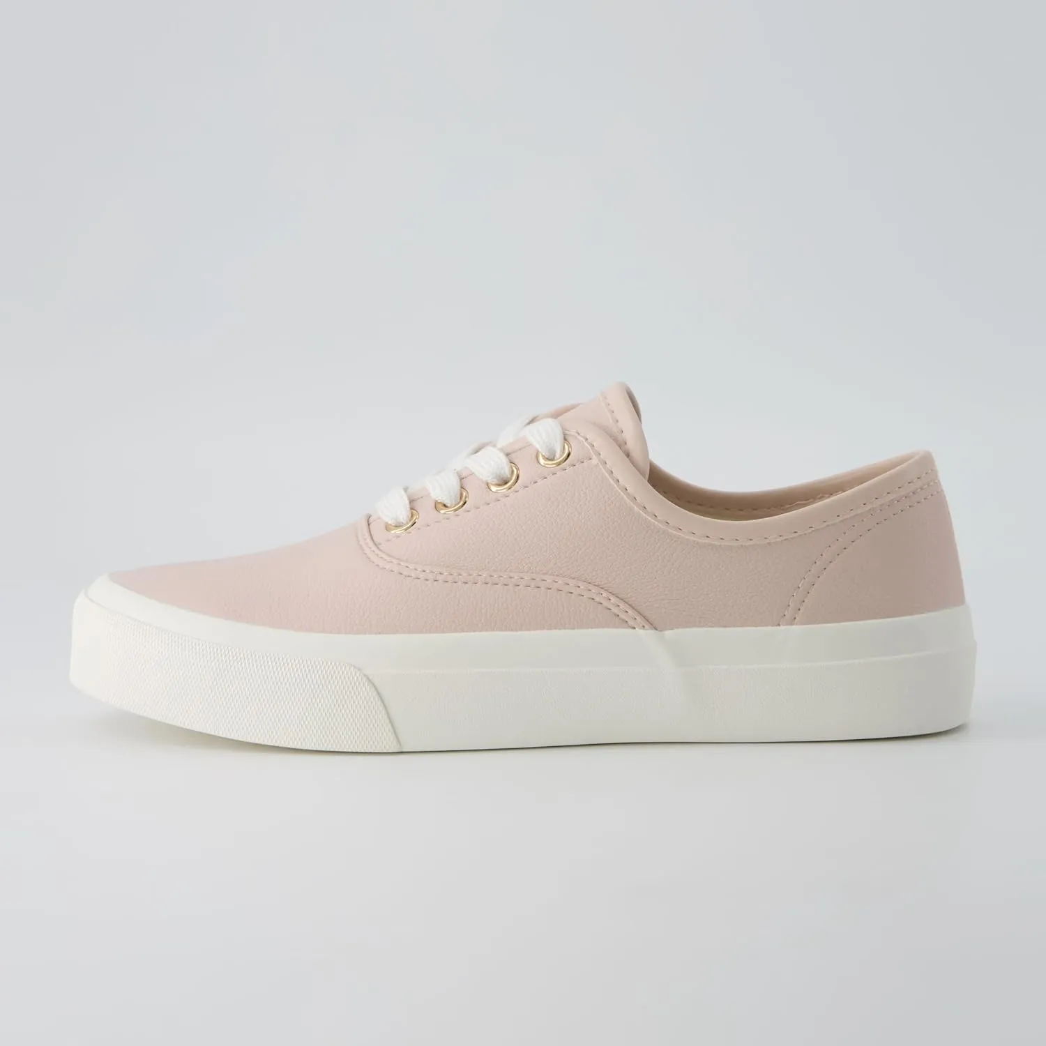 CUSHIONAIRE Womens Freshman Canvas Lace-Up Sneaker with Memory Foam, Wide Widths Available | Casual Walking Shoes, Lightweight & Comfortable