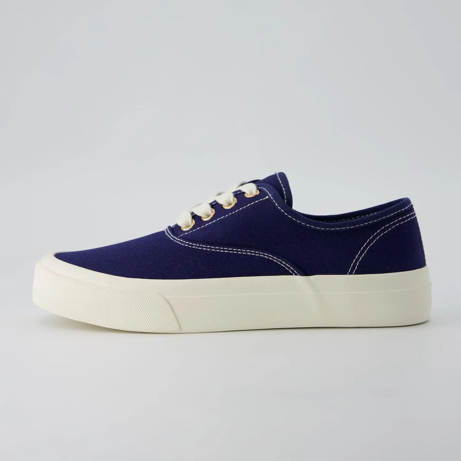 CUSHIONAIRE Womens Freshman Canvas Lace-Up Sneaker with Memory Foam, Wide Widths Available | Casual Walking Shoes, Lightweight & Comfortable