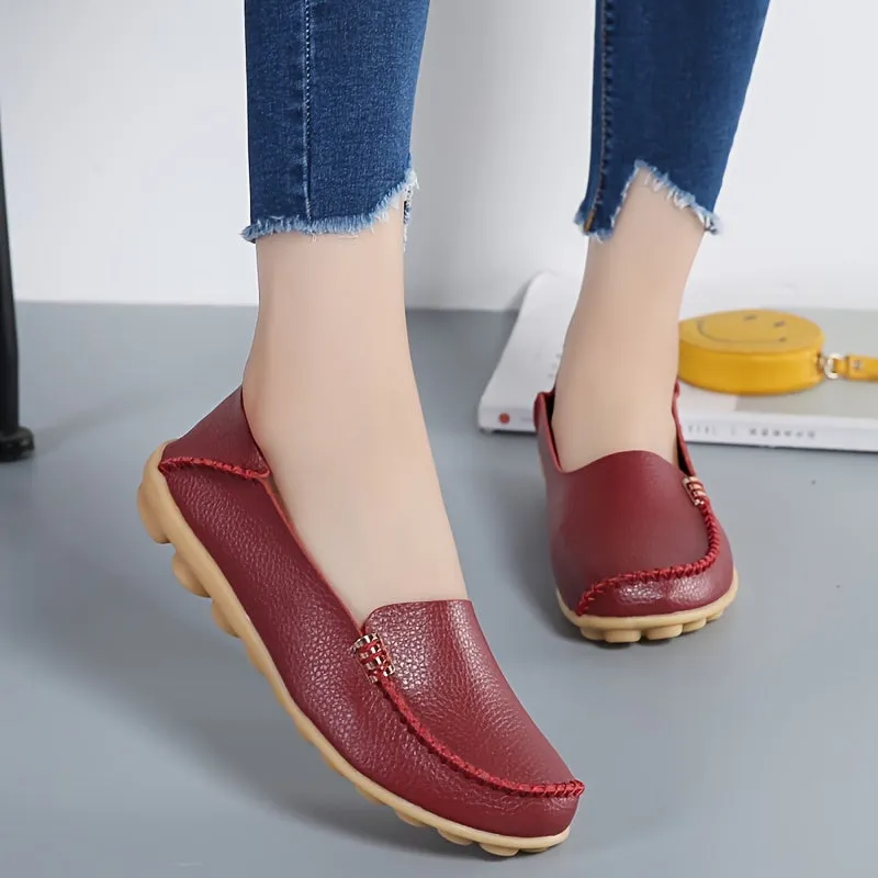 Dames Loafers-lichte mocassins, Comfortabele Penny Loafer-schoenen