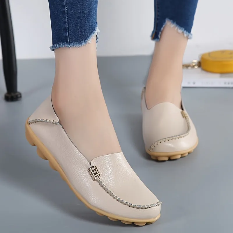 Dames Loafers-lichte mocassins, Comfortabele Penny Loafer-schoenen