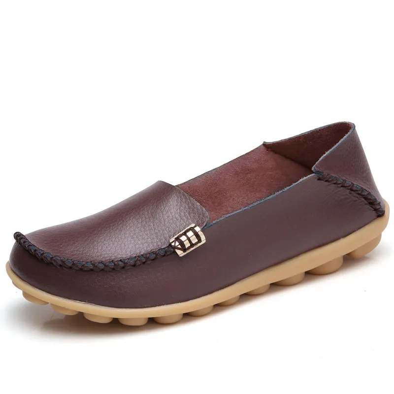 Dames Loafers-lichte mocassins, Comfortabele Penny Loafer-schoenen