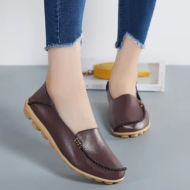 Dames Loafers-lichte mocassins, Comfortabele Penny Loafer-schoenen