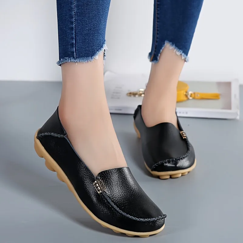 Dames Loafers-lichte mocassins, Comfortabele Penny Loafer-schoenen