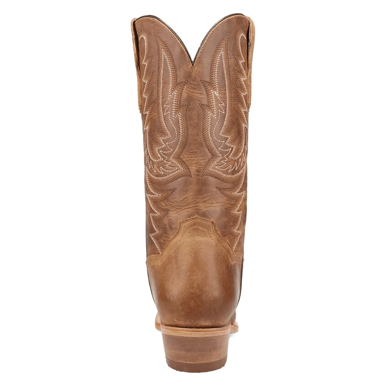 Dan Post Men's 13" Roman Tan Embroidered Square Toe Cowboy Boots
