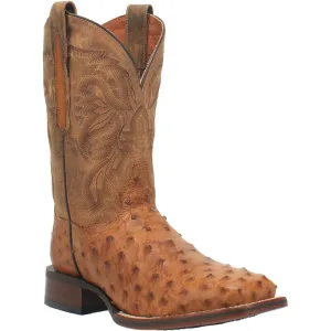 Dan Post Men's Alamosa Full Quill Ostrich Square Toe Boot DP3876