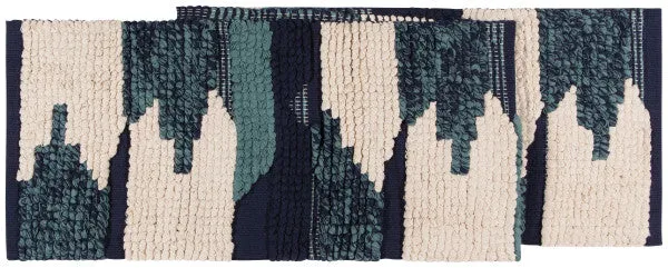 Danica Table Runner 13x60in Lagoon/Midnight 1174002*