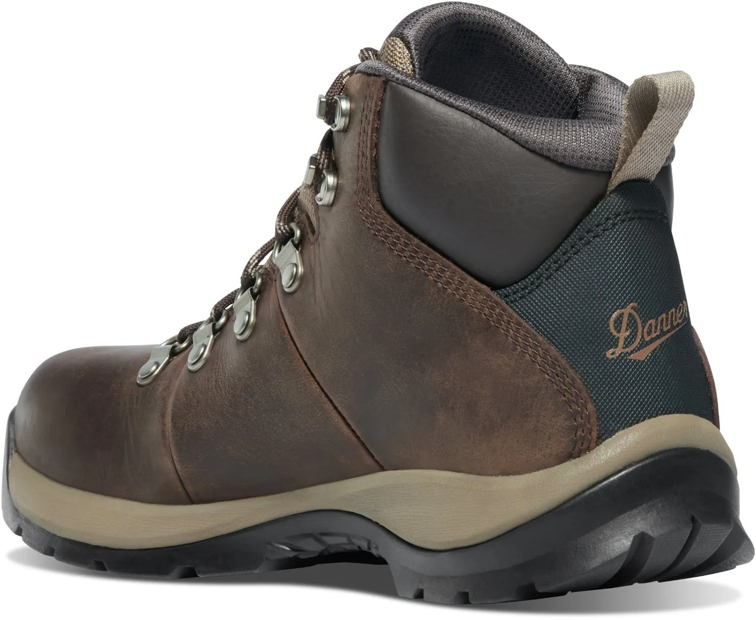 Danner Womens Sandy Ridge Brown Leather Work Boots