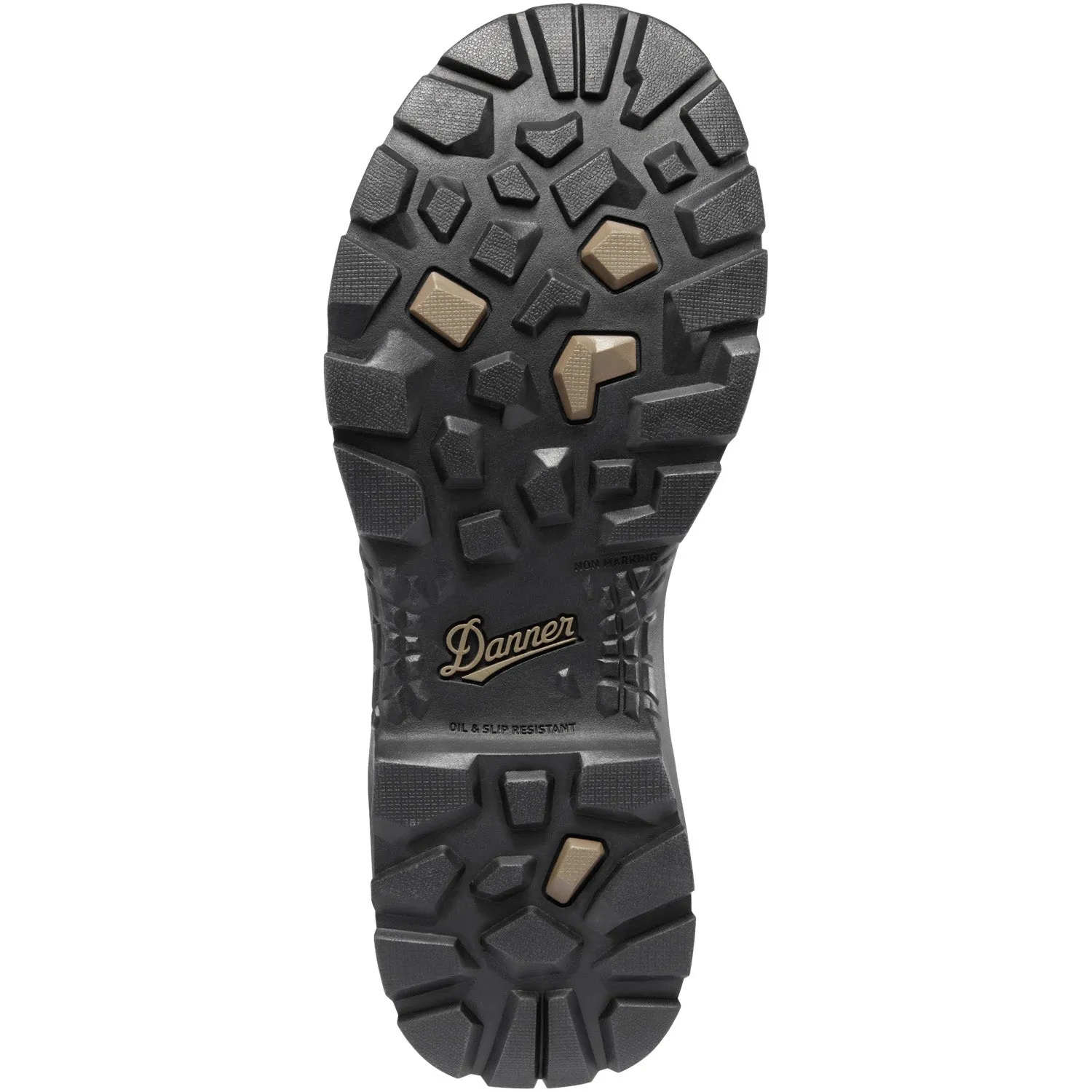 Danner Womens Sandy Ridge Brown Leather Work Boots