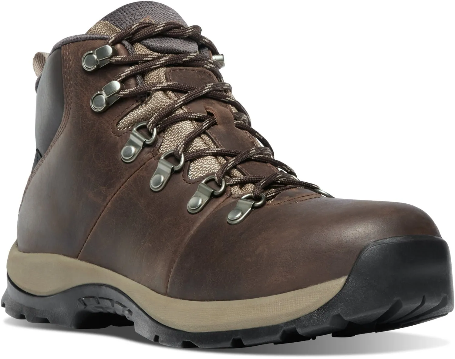 Danner Womens Sandy Ridge Brown Leather Work Boots